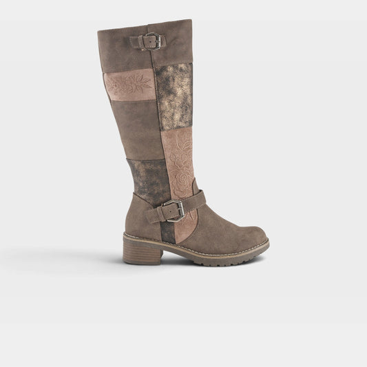 Spring Step Shoes PATRIZIA COLLAGE TALL BOOTS