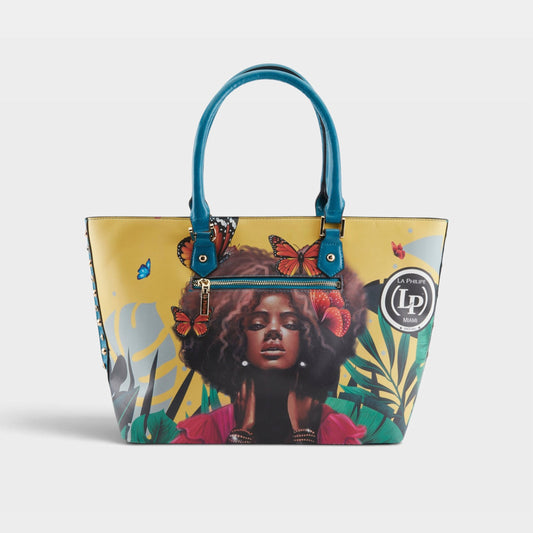 Spring Step Shoes LA PHILIPE LP1021-12 BUTTERFLY FLY HANDBAG-TOTE