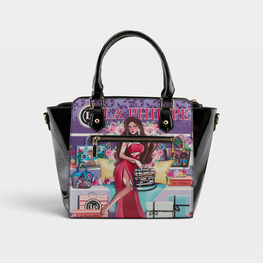 Spring Step Shoes LA PHILIPE LP1022-15 BOLD BEAUTY HANDBAG-SATCHEL